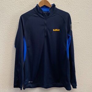 Nike LeBron James Lion 1/4 Zip DRI-FIT Pullover Shirt Top Medium 482900-451